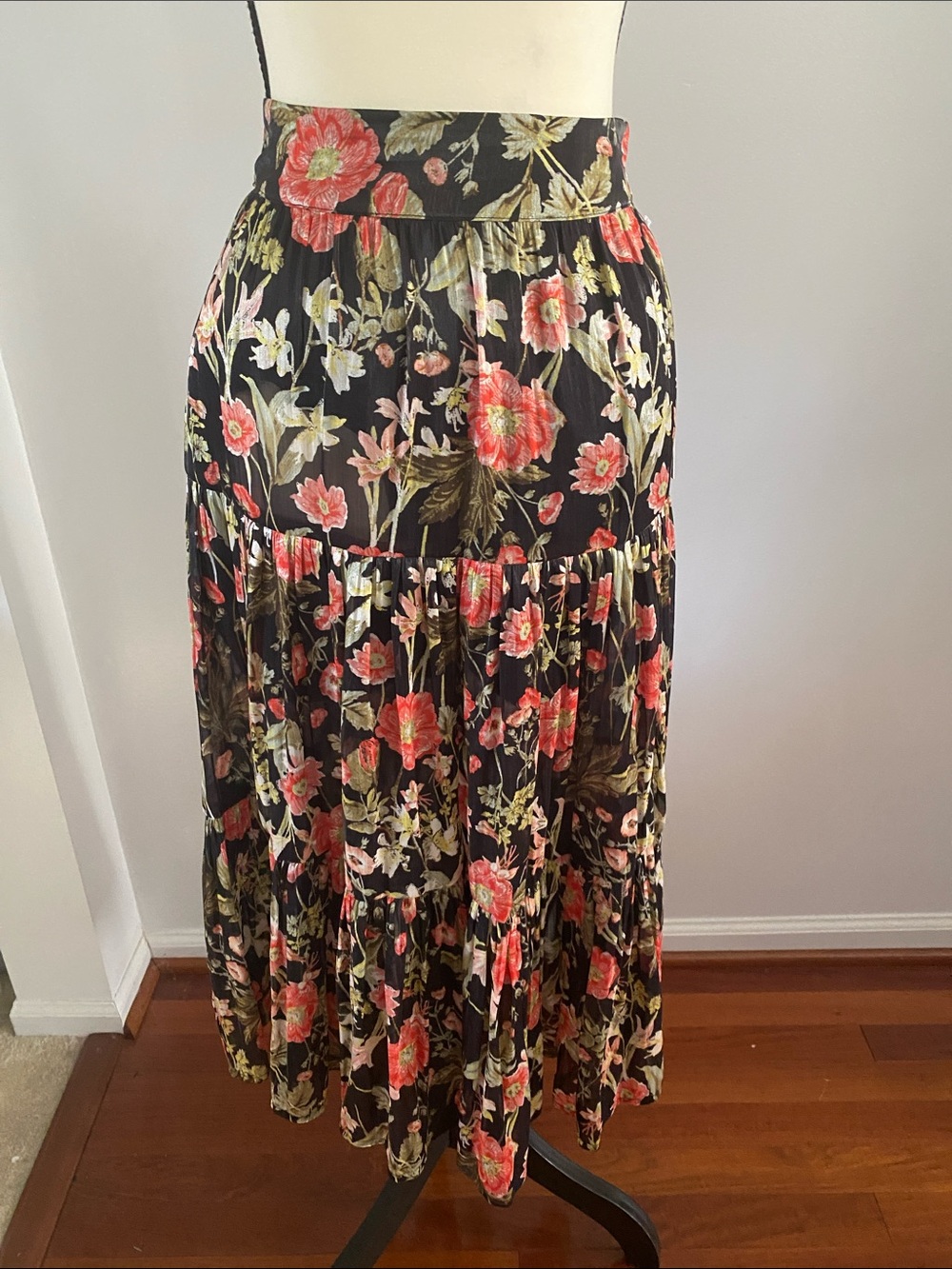 Lauren Conrad NWT size PXS floral skirt - Picture 1 of 9